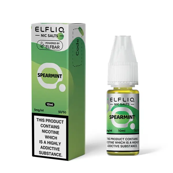 Elf Bar ELFLIQ 10ml Nic Salt E-Liquid - Spearmint
